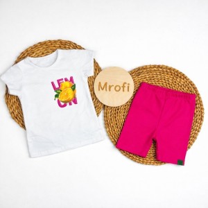Komplet T-Shirt + Kolarki Lemon