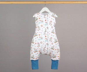 Śpiworek Little Sailor z nogawkami