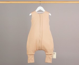 Śpiworek beż z nogawkami 